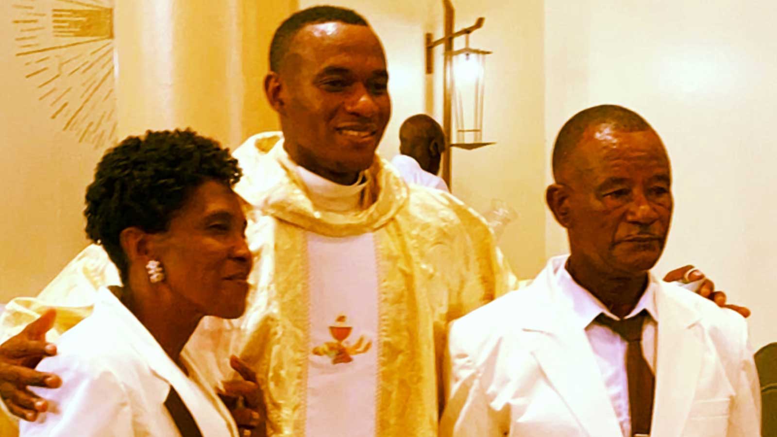 Edson Joseph (AFA) ordonné prêtre à Port-au-Prince (Haïti)